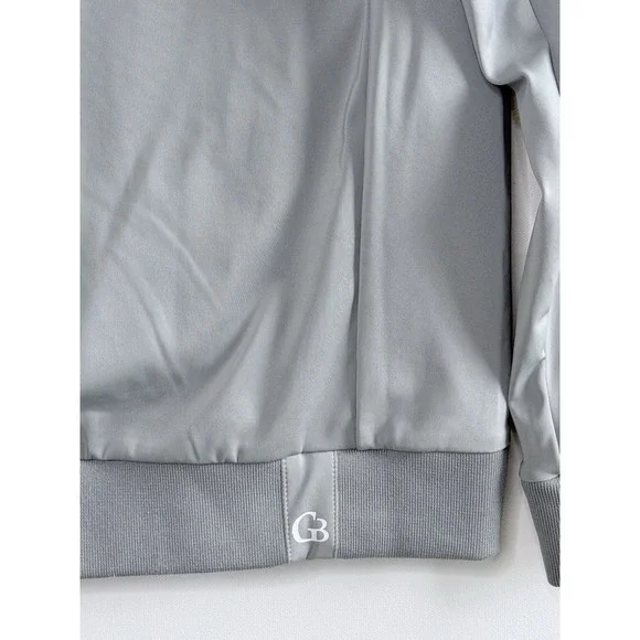 Galway Bay Men's Foyle Golf Performance Hybrid Midlayer Pullover Gray Size Large
